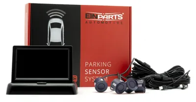 Image de Einparts - Kit de capteurs de stationnement arrière à 4 capteurs pour voiture avec écran