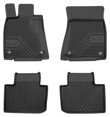 Productafbeelding van Rubberen automatten voor Lexus IS III 2013-2020 (sedan) – 4-delig, zwart, op maat