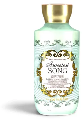 Productafbeelding van Bath & Body Works Body Lotion, geur: SWEETEST SONG, 236 ml