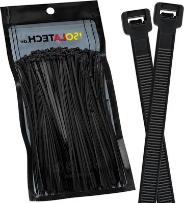Produktbild von Industrielle Nylon-Kabelbinder-Set 1000er UV-beständig 150x25mm