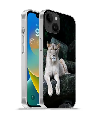 Produktbild von MuchoWow® Handyhülle Schutzhülle Hülle für Apple iPhone 14 Plus - Soft case Löwe - Wilde Tiere - Porträt Silikon Softcase Handy Hülle - Abbildung