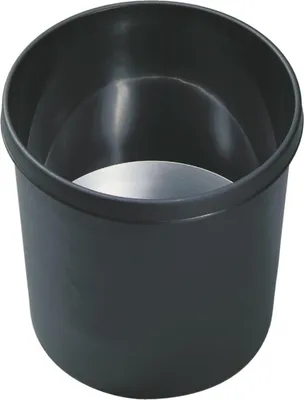 Produktbild von Papierkorb 18 l schwarz schwer entflammb.