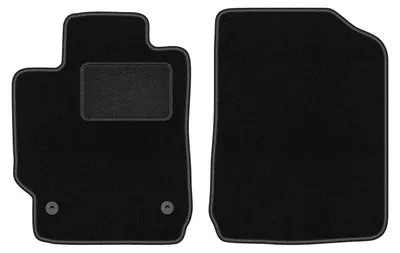 Immagine prodotto di Wielganizator tappetini auto velours anteriori adatto per Toyota Camry VII (2007-2011, berlina) neri, set 2 pz, con fissaggi