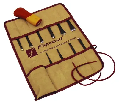 Productafbeelding van 11-delige set houten gereedschap voor creatieve projecten