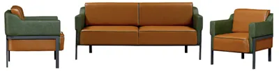 Produktbild von Wohnzimmer Sofagarnitur 3+1+1 Sitzer Set Sofa Polster Couchen Couch Luxus Modern