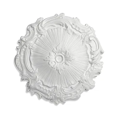 Produktbild von Decosa Rosette Eleonora, weiß, Ø 41 cm - 1 Stück