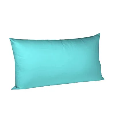 Produktbild von fleuresse Mako Satin Kissenbezug Colours Uni 40x80 cm Aqua