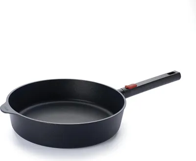 Produktbild von Gusseisenpfanne Ø 28 cm - PFAS-frei - geeignet für alle Wärmequellen - ofenfest