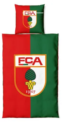 Produktbild von FC Augsburg Bettwäsche gestreift