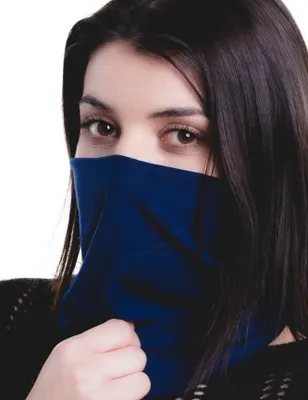 Produktbild von Nackenschutz LÍ-6993 - Atmungsaktives Halstuch in Blau KP6993