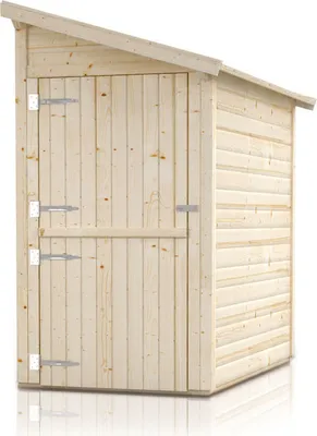 Produktbild von Anbauschrank "Ordnung" - Ausführung: Ordnung 3,  Außenmaß mit Dach: 280 x 124 cm,  Außenmaß ohne Dach: 250 x 120 cm,  Innenmaß: 242 x 116 cm