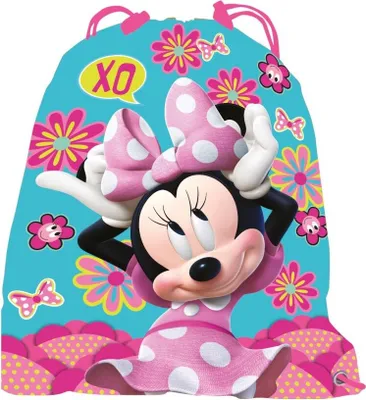 Produktbild von Minnie Mouse Maus Turnbeutel Gymnastikbeutel - 36 x 44.5 cm