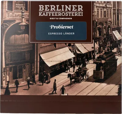Image de Torréfaction berlinoise - Coffret dégustation Espresso « Länder » (8 x 75 g / grains entiers)