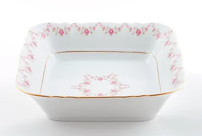 Image de Coupe carrée 17, rosettes, ligne d'or, Leander