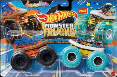 Produktbild von Mattel HWN51 Hot Wheels Monster Trucks SNEAKER 1:64 Die-Cast Sneakerhead