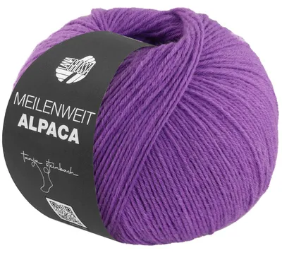 Produktbild von Lana Grossa - Meilenweit 6-fach 150g Alpaca uni 1006 lila