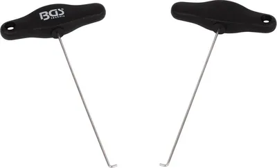 Produktbild von BGS 69510 Hakensatz zur Demontage von Mercedes-Armaturentafeln, 2-tlg.