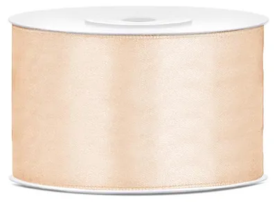 Obrázek produktu pro Saténová stuha pudrově růžová Š:38mm, D:25m
