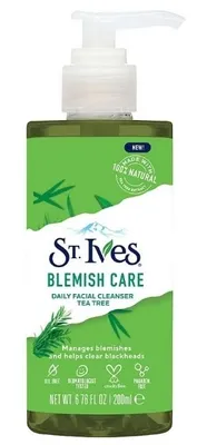Produktbild von St. Ives Teebaumöl Gesichtsreinigung, Sanfte Pflege für unreine Haut, 200ml