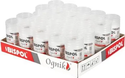Zdjęcie produktu dla Wkłady do zniczy parafinowe BISPOL WP2 48H 24szt.