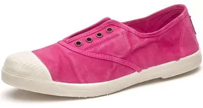 Produktbild von Natural World Old Lavanda Damen Used-Look Baumwollschuhe Pink (Fucsia), 102E-612 - Gr. 42