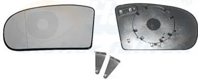 Produktbild von VAN WEZEL Spiegelglas Außenspiegel Links passend für MERCEDES-BENZ E-Klasse Limousine (W211) Asphärisch Beheizbar 3032861