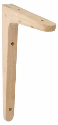 Produktbild von AMIG Regalbodentrager - Holz - hellbraun - 300 x 200 mm