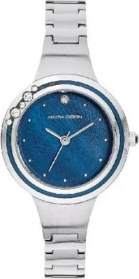 Produktbild von ADORA Design 1-204403-001 AD8482 Damen Uhr Edelstahl Leder