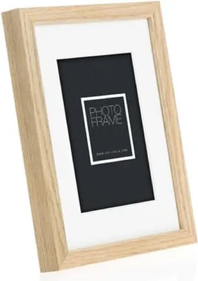 Produktbild von ZEP Malmo natural, Einzelbilderrahmen, MDF-Platten, Natürlich/Natur, Tisch, Wand, 10 x 15 cm, Rechteckig