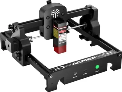 Obrázek produktu pro Laserová gravírka, vysoká přesnost, přenosné provedení, laserová gravírka S1, 6W, EU PLUG
