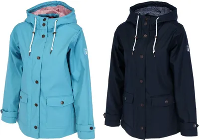 Zdjęcie produktu dla DERBE HAMBURG W-01-PU PENSBY FISHER damska kurtka przeciwdeszczowa, rozmiar:40, kolor:Navy/Navy