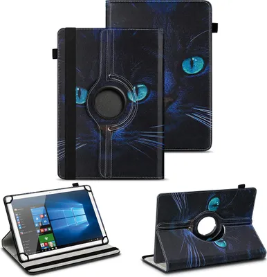 Produktbild von Tablet Hülle für XGODY Tab M10 10,1 Zoll 360° Drehbar Case Cover Stand SchutzFarben:Motiv 3