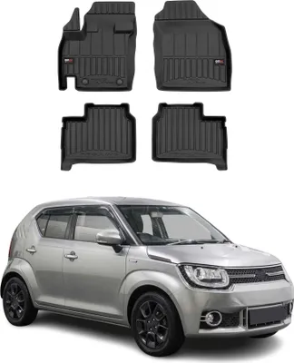 Image de Tapis de Sol pour Suzuki Ignis 2016-2025 TPE Noir 4 Pcs