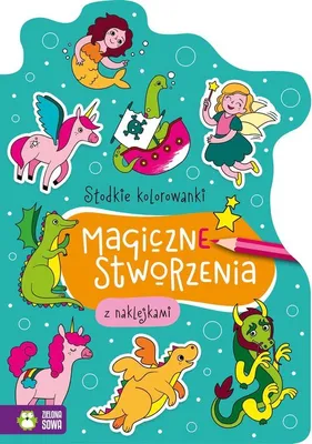 Image de Słodkie kolorowanki Magiczne stworzenia