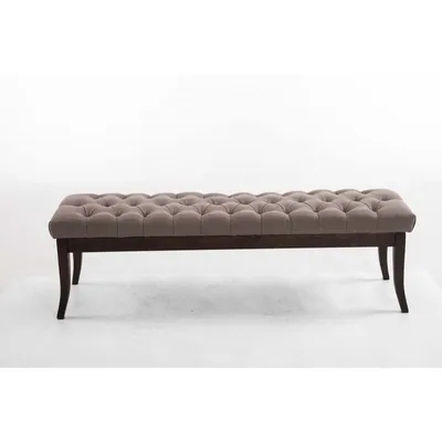 Produktbild von Sitzbank Ramses Stoff antik-dunkel 150 - taupe