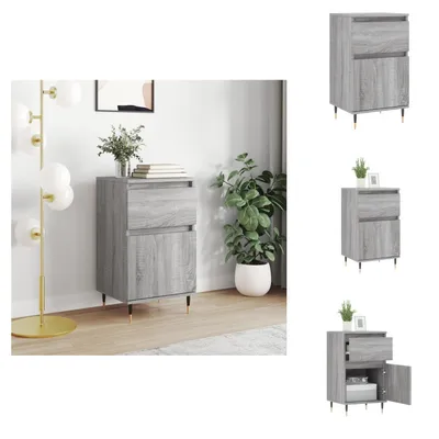 Produktbild von vidaXL Sideboard Grau Sonoma 40x35x70 cm Holzwerkstoff -  Sideboards