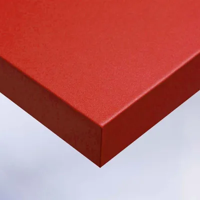 Produktbild von DIMEXACT - DIMEXACT Matte, selbstklebende Tapete in Kapuzinerkresserot auf einer Rolle von 122 cm x 1,5 Meter. -122 cm x 1.5 m - en Rouleau