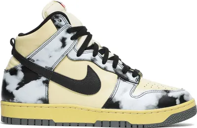 Produktbild von Nike Dunk High 1985 Black Acid Wash - EU: 47