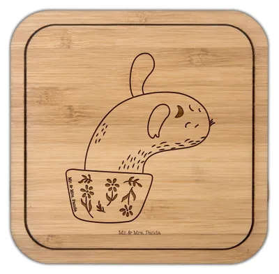 Produktbild von Mr. & Mrs. Panda Untersetzer Kork Kaktus Mama - Transparent - Geschenk, Büro, Quote, Tischschoner, gläseruntersetzer, Coaster, Kakteen, Motivation, Tischuntersetzer