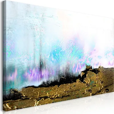 Produktbild von Wandbild Mega XXXL Abstrakt 250x125 cm Einteiliger XXL-Format Kunstdruck zur Selbstmontage Leinwandbilder moderne Bilder DIY Wanddekoration Wohnung Deko bunt wie gemalt a-A-0387-ak-e