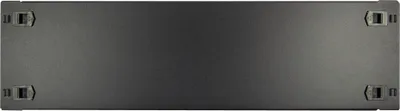 Obrázok produktu pre Inter-Tech Blindplatte - Schwarz, RAL 9005 - 3U - 48.3 cm (19")