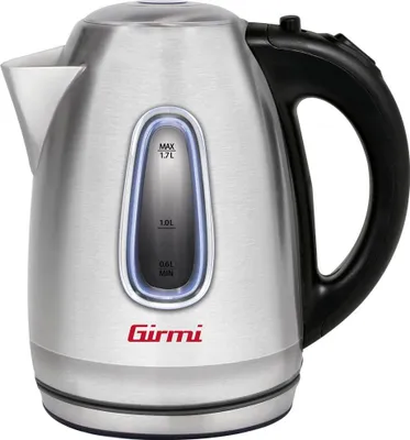 Produktbild von Girmi BL30 Elektrischer Wasserkocher 1.7L Edelstahl 2200W mit Kalkfilter