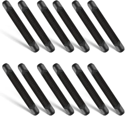 Productafbeelding van Bril Oorclips - Anti-slip houders - Comfortabel Dragen - Zacht Siliconen Materiaal - 6 Paar - Zwart