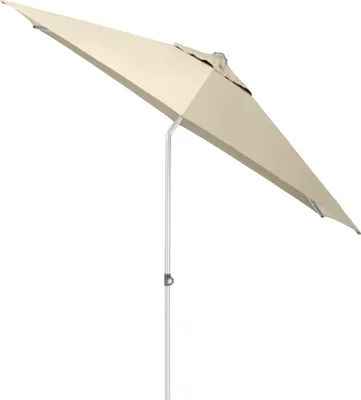 Produktbild von KETTLER Easy Push Schirm Ø 270 cm, UPF 50+, silber/ natur, Aluminium/Polyester mit PolyurethanBeschichtung