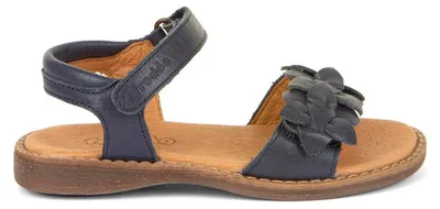 Produktbild von Froddo LORINE FLOWERS Kinder Sandalen Leder Klettverschluss Blumen (G3150251-7)