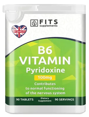 Immagine prodotto di Vitamina B6 100 mg, 90 compresse