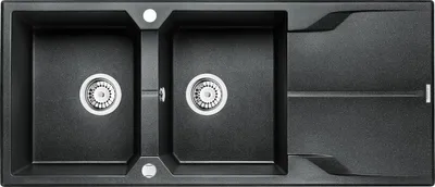 Zdjęcie produktu dla 2-bowl granite sink with drainer
