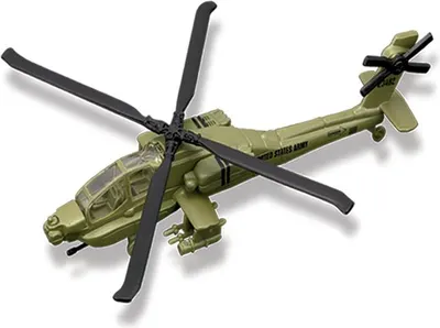 Produktbild von Maisto - Fresh Metal Tailwinds - Flugzeug, AH-64 Apache, grün, Blister