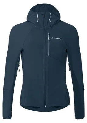 Productafbeelding van VAUDE dames functionele jas, model Wo Larice Jacket IV - kleur: 179 dark sea / maat: 40