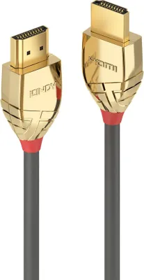 Produktbild von Lindy 37601, 1 m, HDMI Typ A (Standard), HDMI Typ A (Standard), 48 Gbit/s, Grau